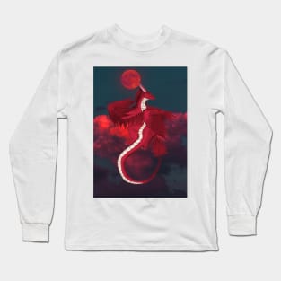 Dragon Blood Moon Long Sleeve T-Shirt